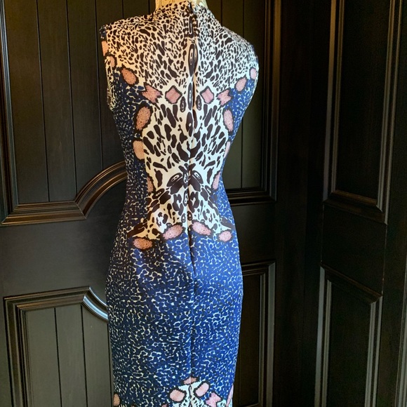 Yigal Azrouel Animal Print Scuba Dress - Picture 3 of 7